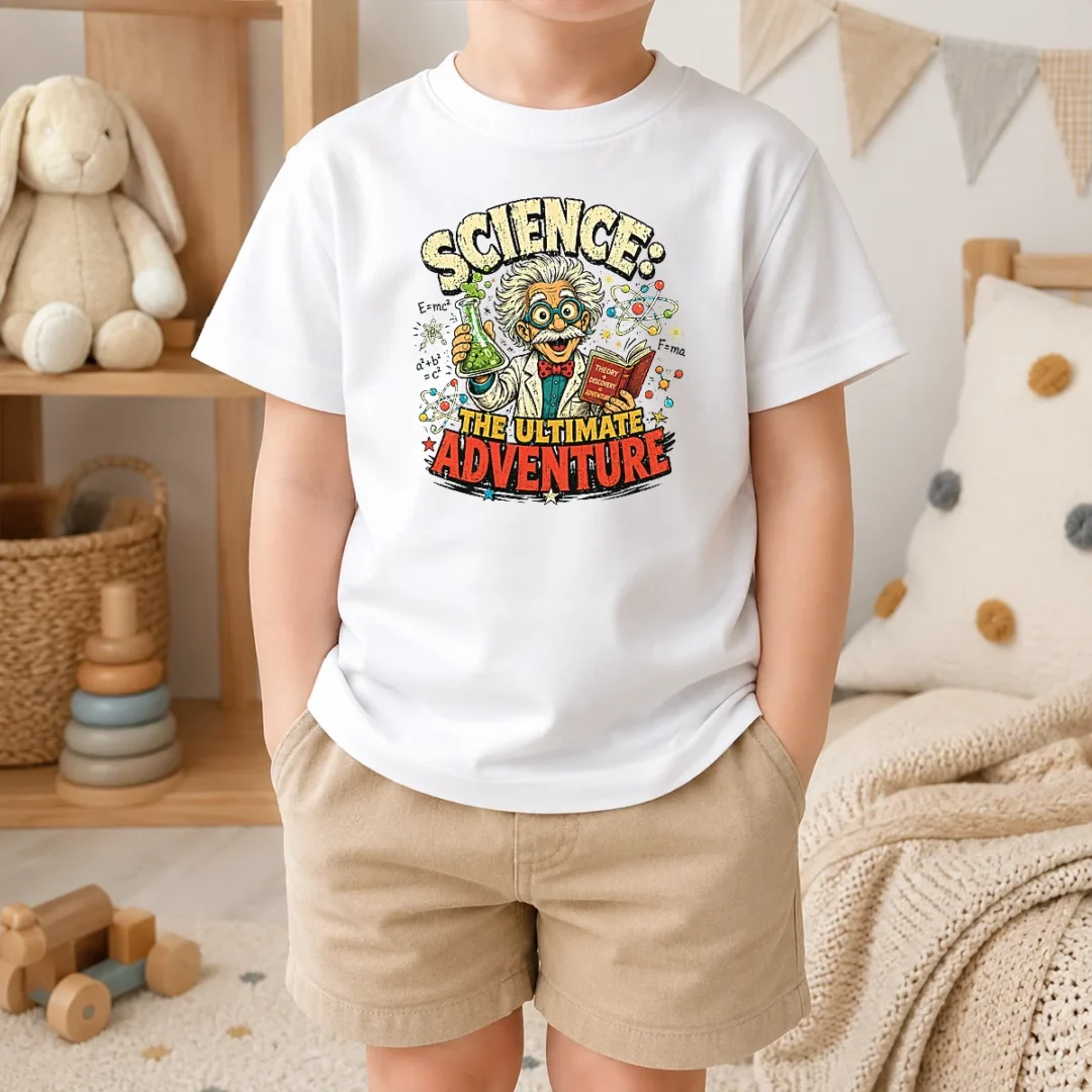 Hot Science The Ultimate Adventure Retro Distressed Kids T Shirt Hot Science The Ultimate Adventure Retro Distressed Kids T-Shirt