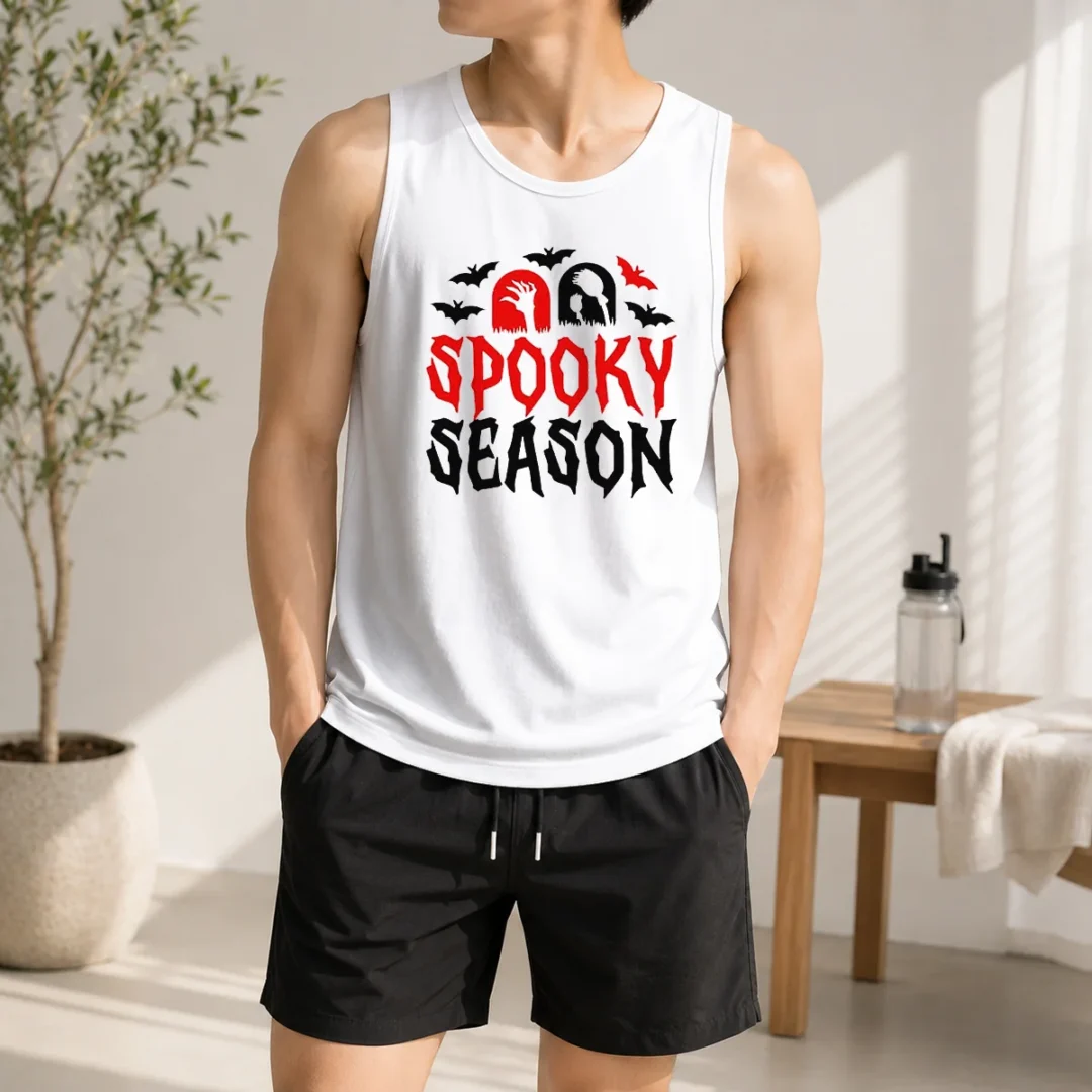hot-spooky-season-halloween-bats-witch-broom-zombie-tank-top Hot Spooky Season Halloween Bats Witch Broom Zombie Tank Top
