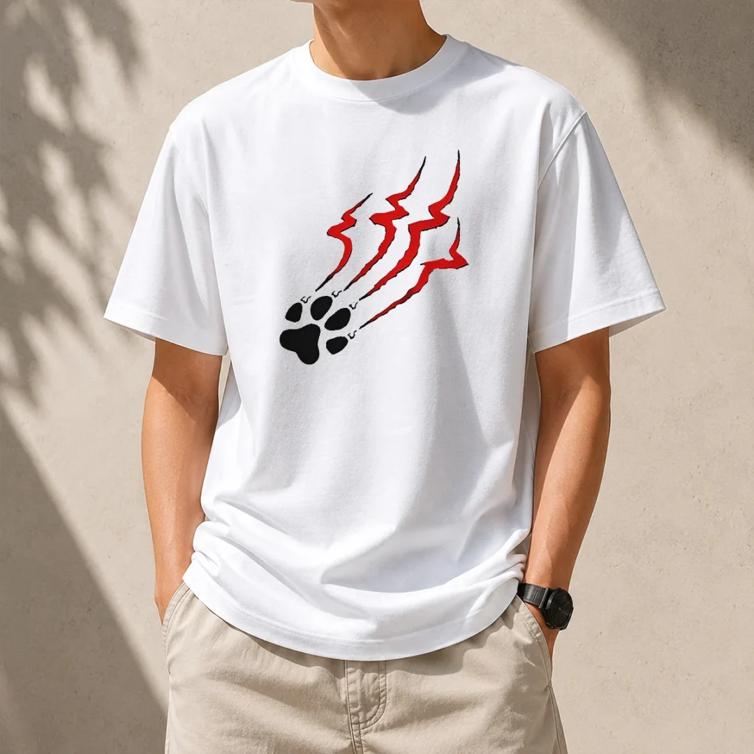 hot-stripe-tiger-claw-scratch-t-shirt Hot Stripe Tiger Claw Scratch