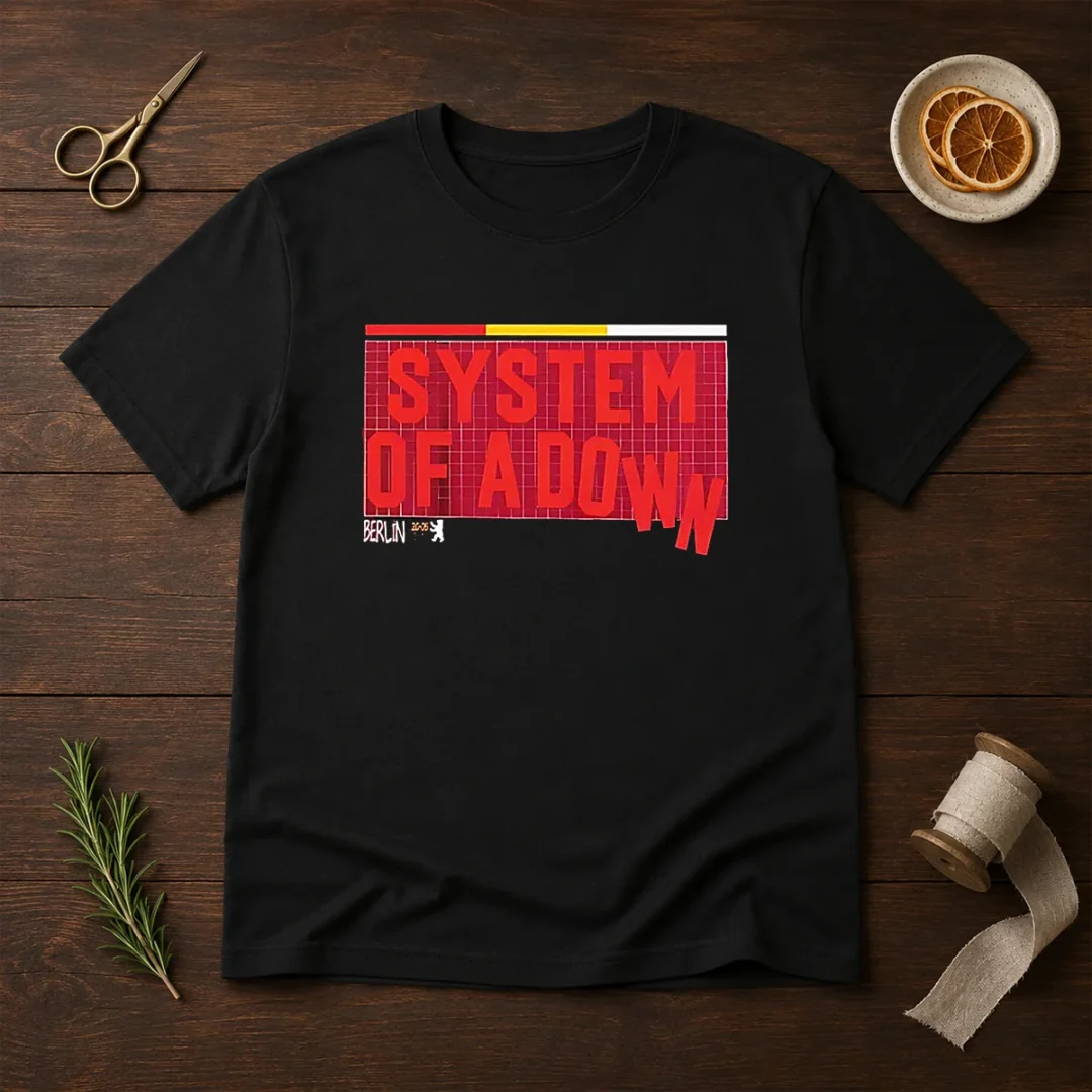 hot-system-of-a-down-berlin-germany-olympiastadion-on-july-8-2026-down-text-t-shirt Hot System Of A Down Berlin Germany Olympiastadion On July 8 2026 Down Text