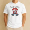Hot Telephone Cartoon Hotline711 t shirt featuring a vibrant cartoon telephone graphic on a comfortable cotton tee