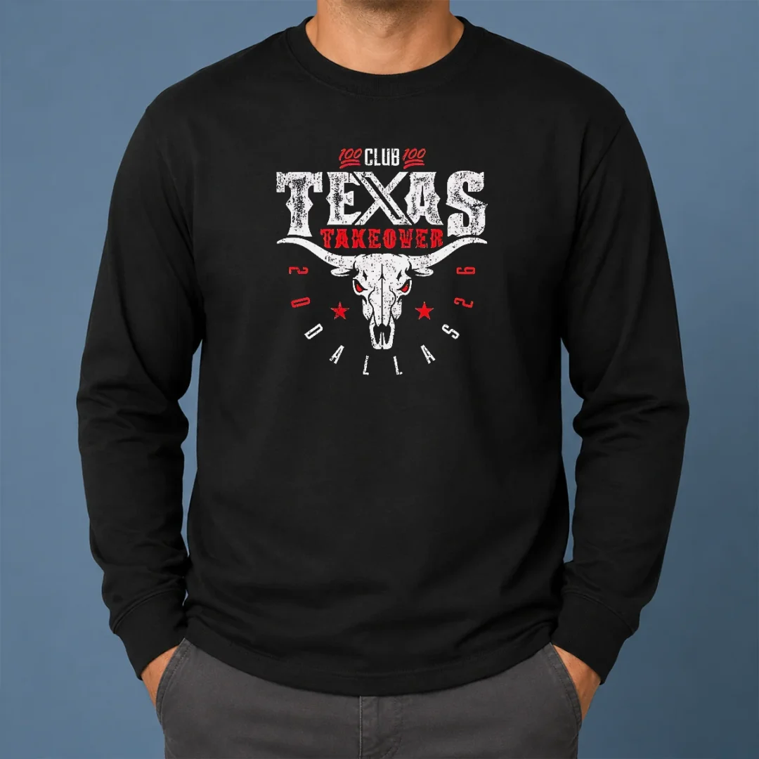 Hot Texas Takeover Club Dallas 2026 Long Sleeve Shirt Hot Texas Takeover Club Dallas 2026 Long Sleeve Shirt