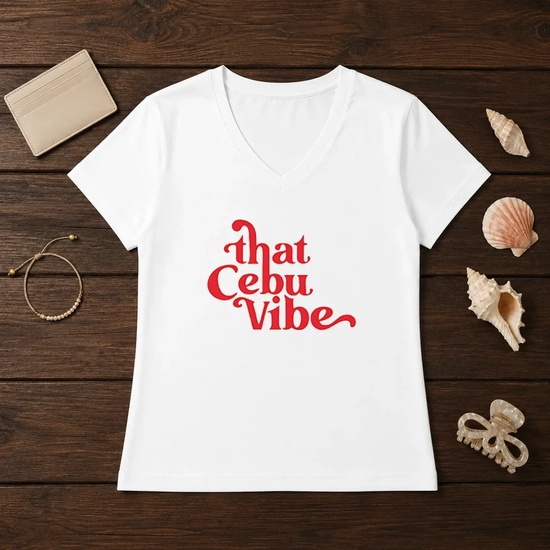 hot-that-cebu-vibe-v-neck-shirt Hot That Cebu Vibe V-Neck Shirt