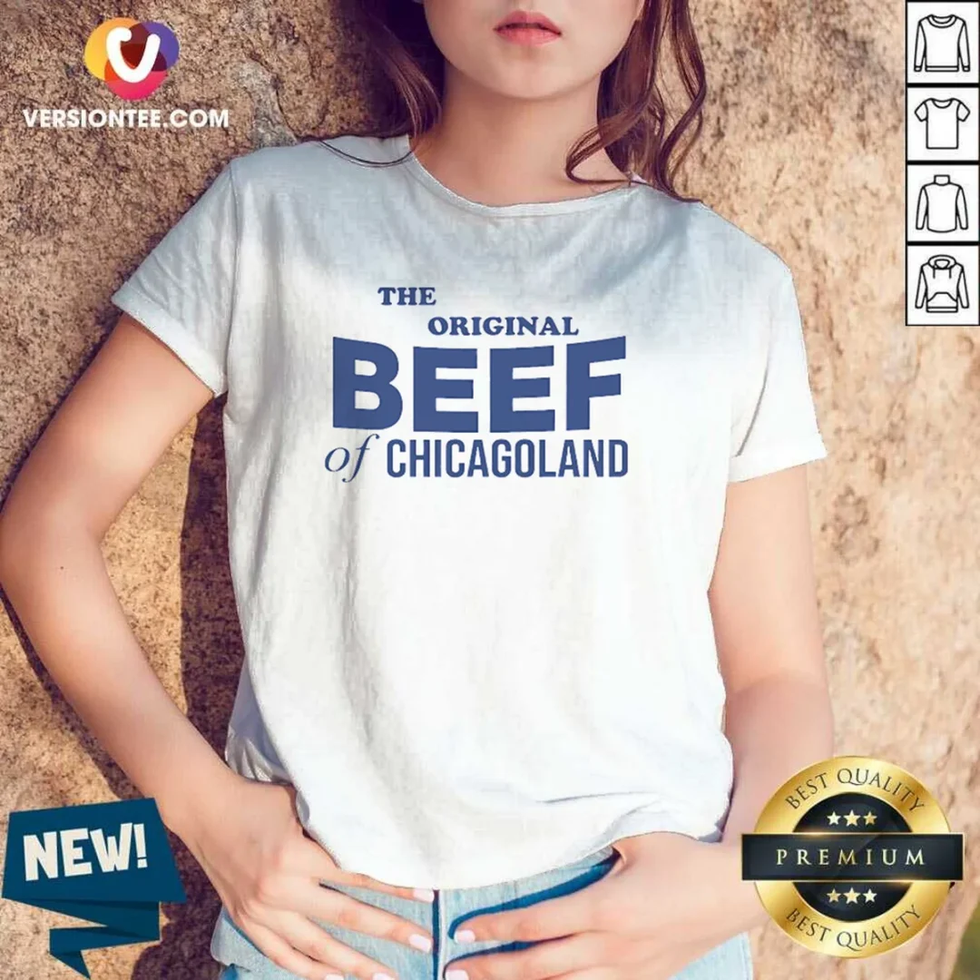 hot-the-bear-original-beef-of-chicagoland-v-neck-shirt Hot The Bear Original Beef Of Chicagoland V-Neck Shirt
