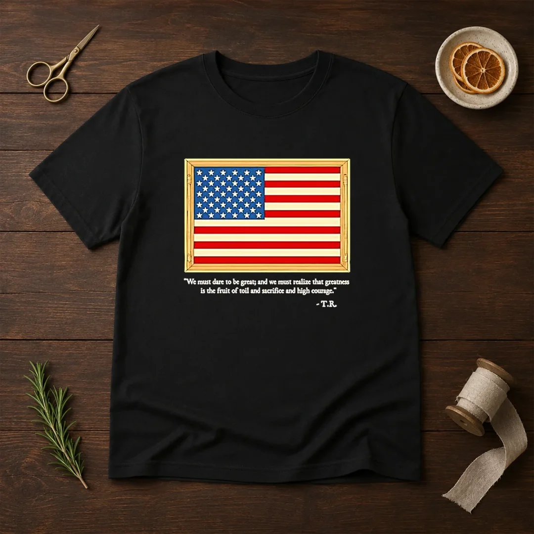 hot-theodore-roosevelt-we-must-dare-to-be-great-and-we-must-realize-that-greatness-t-shirt Hot Theodore Roosevelt We Must Dare To Be Great And We Must Realize That Greatness