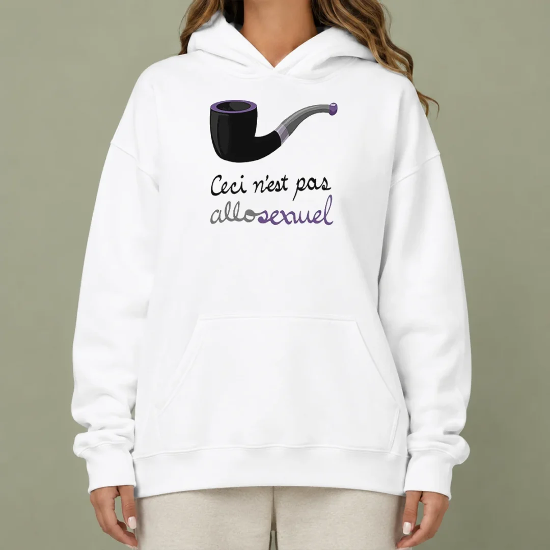 hot-top-asexual-pride-rene-magritte-ceci-n-est-pas-allosexuel-hoodie Hot Top Asexual Pride Rene Magritte Ceci N Est Pas Allosexuel Hoodie