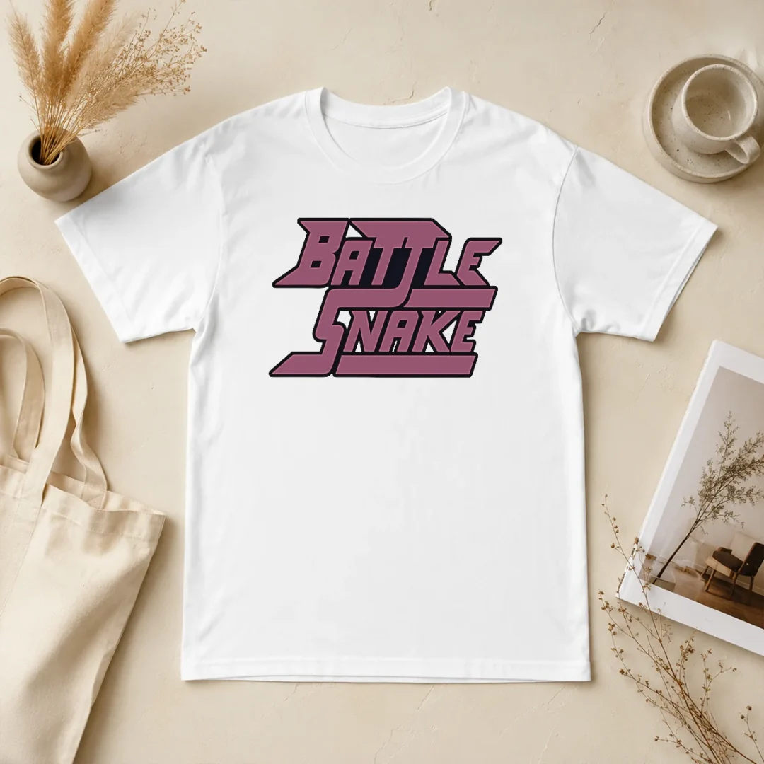Hot Top Battle Snake Logo Text t shirt Hot Top Battle Snake Logo Text
