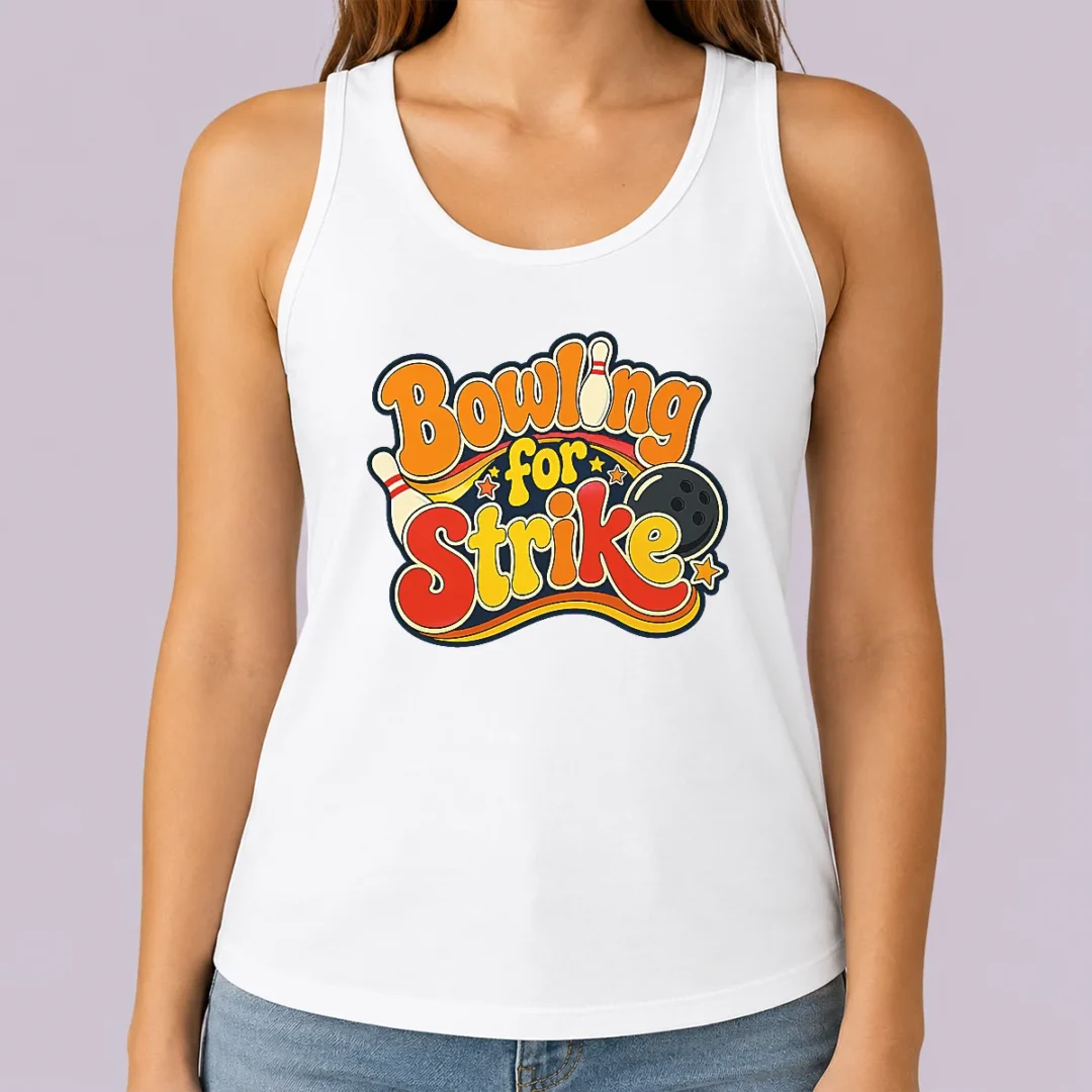 hot-top-bowling-for-strike-groovy-retro-tank-top Hot Top Bowling For Strike Groovy Retro Tank Top