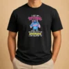 Hot Top I Get My Attitude From Well Pretty Much All Of The Women I Am Related To t shirt in black with bold white text