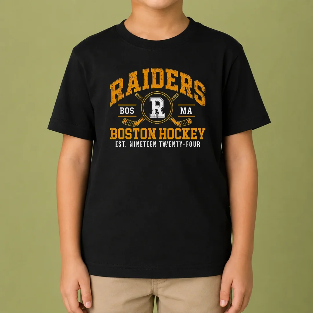 hot-vintage-boston-raiders-hockey-fan-team-spirit-kids-t-shirt Hot Vintage Boston Raiders Hockey Fan Team Spirit Kids T-Shirt