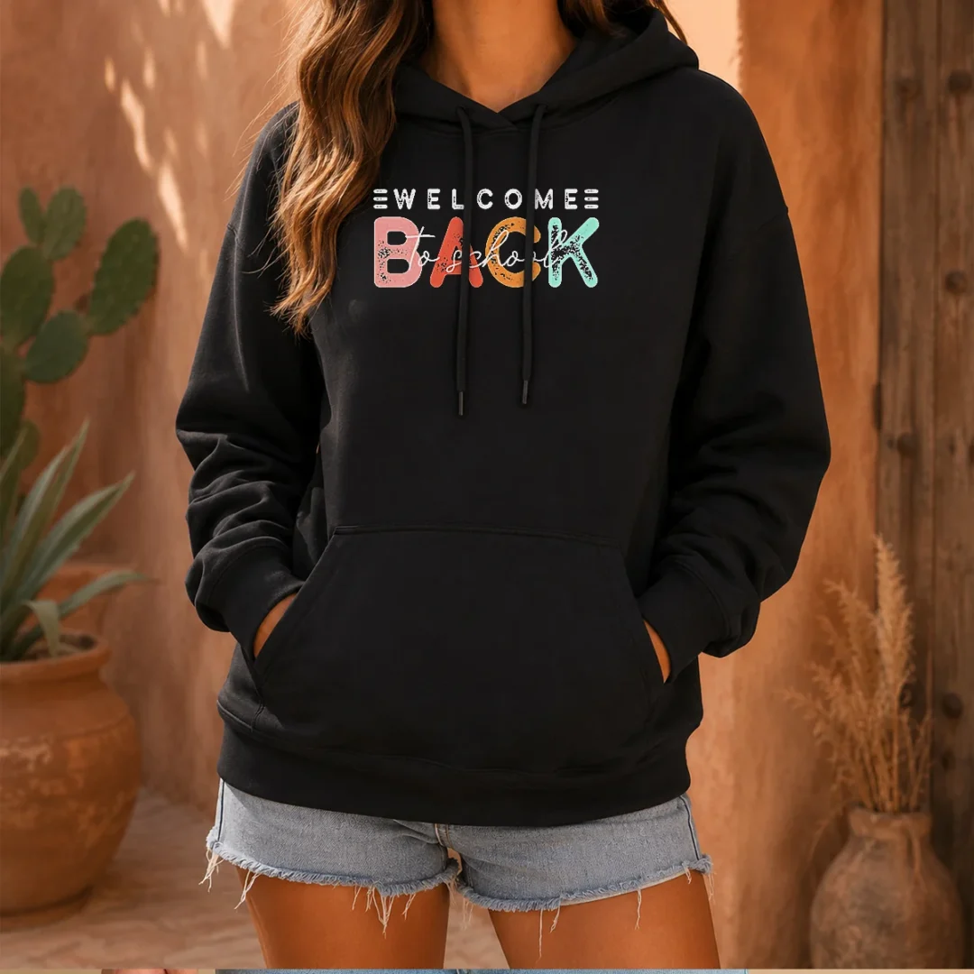 hot-welcome-back-to-school-distressed-typography-hoodie Hot Welcome Back To School Distressed Typography Hoodie