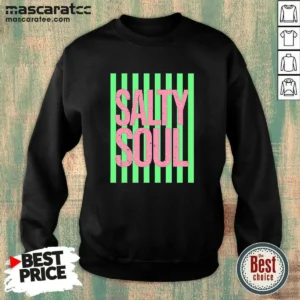 Top Salty Soul Retro Stripes Sunshine Sweatshirt