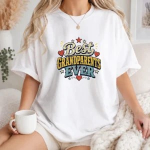 Awesome Best Grandparents Ever Retro Distressed