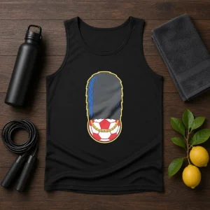 Hot London Guard British Soldier Soccer Ball Chain Tank Top