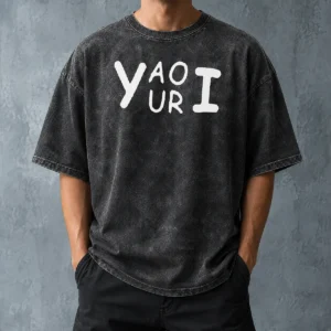 Premium Good Yauri Yaoi Washed T-Shirt
