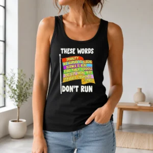 Awesome Equality No Human Is Illegal Science Is Real Fund Public Schools Protect Trans Tank Top
