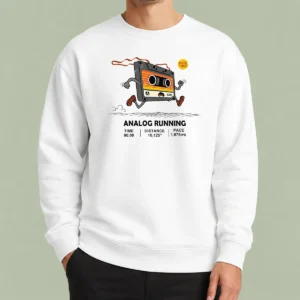 Nice Analog Running Sweater
