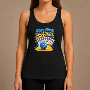 Pretty Bowling For Strike Anime Tank Top