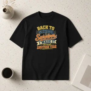 Top Back To School Survivor Vintage For Proud Students