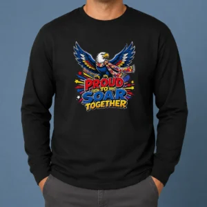 Funny Proud To Soar Together Pop Art Long Sleeve Shirt