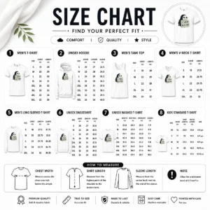 Size chart for Top Gunter The Penguin I Steal Bitches Adventure Time top with measurements in inches and cm
