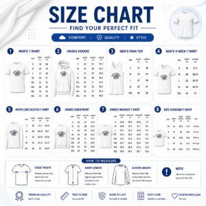 Size chart for Hot Kid'S Racing Louisville Soccer Player Grey with measurements in inches and cm