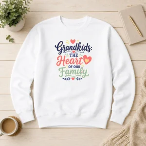 Official Funny Heartwarming Grandparents Day Vector Sweater