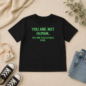 Nice Good You Are Not Human Kids T-Shirt