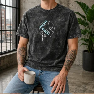 Premium Homefront Chained Fist Triangle Logo Washed T-Shirt