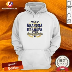 Pretty Grandparents Day Typography With Family Love Gratitude Hoodie
