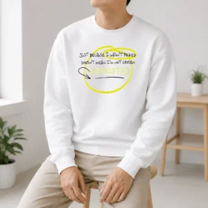 Pretty Just Because I Wasn'T Picked Doesnt Mean I'M Not Chosen Undrafted Sweater