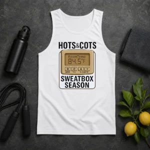 Pretty Hots And Cots Sweatbox Season Thermostat Tank Top