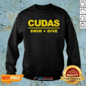 Top Cudas Swim And Dive Team Logo Sweatshirt