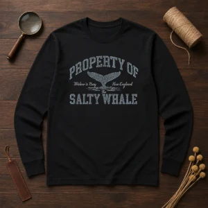 Pretty Property Of The Salty Whale Long Sleeve Shirt