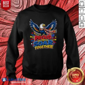 Official Proud To Soar Together Pop Art Sweatshirt