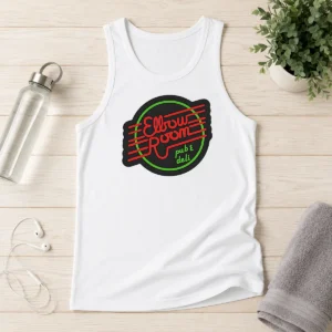 Top Pretty Elbow Room Pub And Deli Neon Sign Tank Top