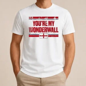 Funny You'Re My Wonderwall England Flag Oasis