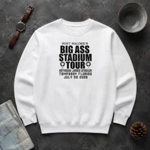 Awesome Post Malone Big Ass Stadium Tour Raymond James Stadium Tampa Bay 2026 Sweater