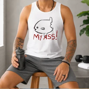 Premium Sunfish Ocean Life Humor My Ass Fish Tank Top