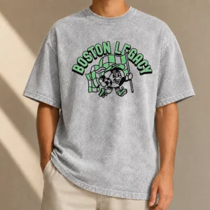 Premium Hot Kid'S Boston Legacy Soccer Player Ash Washed T-Shirt