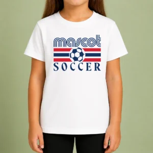 Premium Mascot Soccer Country Fan Kids T-Shirt