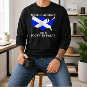Good Made In America With Scottish Parts Long Sleeve Shirt