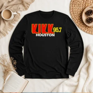 Premium Kikk 95 7 Houston Long Sleeve Shirt in a classic fit with detailed stitching and soft fabric
