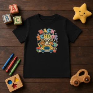 Hot Back To School Vintage Kids T-Shirt
