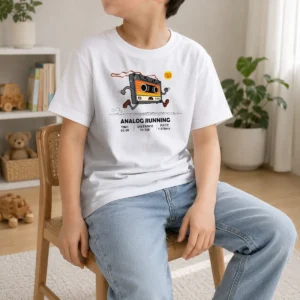 Top Analog Running Kids T-Shirt