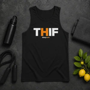 Original Funny Hineycoin THIF Tank Top