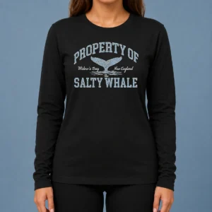 Nice Property Of The Salty Whale Long Sleeve Shirt
