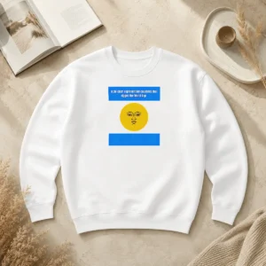 Premium Top Argentina A Pie Chart Representing Countries That Rigged The World Cup Sweater showing a cozy pullover with bold graphic print