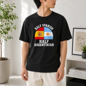 Official Half Spanish Half Argentinian Flags