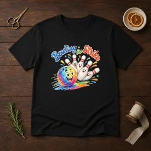 Official Bowling For Strike Watercolor